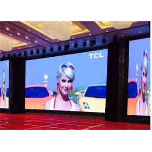 China P4.81mm Ultra Thin Indoor Rental LED Display Support All Media Format IP31 Protection Level supplier