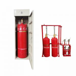 Indoor NOVEC 1230 Fire Suppression System Clean Gas And Environmental Friendly