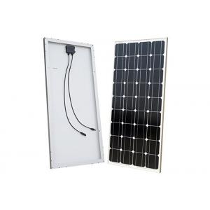 Mono 170W 12V Solar Panel Aluminium Alloy Frame For Military Signaling Applications