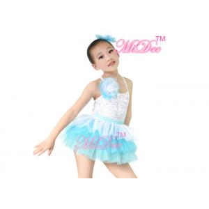 Lovely Kids Dance Clothes Sequin Tulle Ballet Dance Costumes For Girls