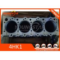 China ISUZU 4HK1 Engine Cylinder Block , HITACHI Excavator 4 cylinder engine block 8-98204528-0 on sale