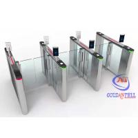 China Crowd Control Passport Scanning Turnstile Swing Checkpoint Automatic For Immigration Hall on sale