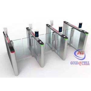 China Crowd Control Passport Scanning Turnstile Swing Checkpoint Automatic For Immigration Hall supplier