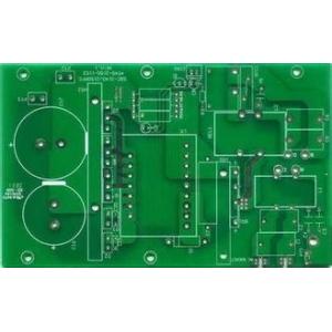 China 1.6 MM Fr4 High TG170 PCB Board, Security Lcd Display PCB Practice Board, 1oz Copper Green Solder Mask supplier