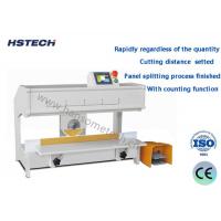 China Aluminum Alloy Touch Screen V-cut PCB Separator with MITSUBISHI PLC on sale