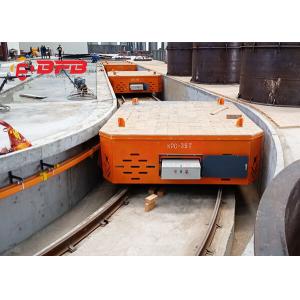 China Motorized Railway Ladle Transfer Cart With Heat Proof supplier