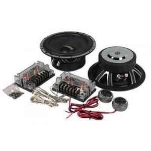 20KHZ Component Car Speaker, 4 Ohm , 75W Two Way Car Speaker Woofer