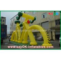 China Customized Shape Giant Promotional Inflatable Bicycle Model with CE Blower on sale