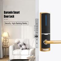 China Gold Color 310 X 72 Mm Hotel Key Card Door Lock With Free Management Software on sale