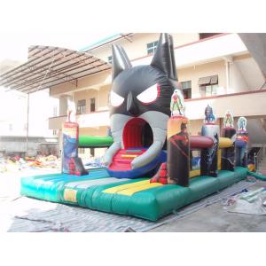 Inflatable Amusement Park Commercial PVC Inflatable Superman Playground
