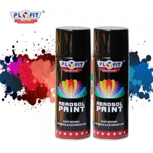 China Acrylic Resins Pigments Graffiti Spray Paint White Gold Chrome Effect Spray Paint supplier