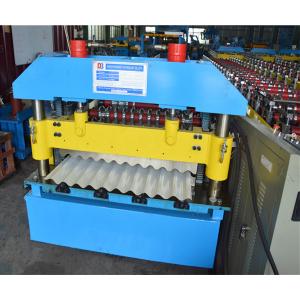 China Three Phases Computer Control Corrugated Roll Forming Machine High Precision In Cutting wholesale