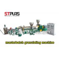 China High Efficiency Filler Masterbatch Production Line For Plastic Recycled PP PE on sale