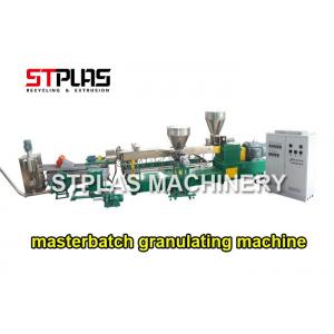 China High Efficiency Filler Masterbatch Production Line For Plastic Recycled PP PE supplier