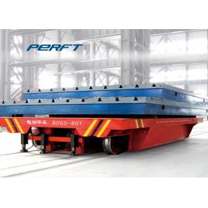 China Motorized Coil Die Transfer Cart On Rails For Factory Product Transportation supplier