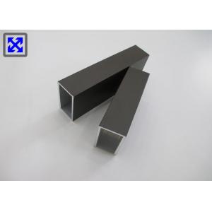 Black Painted 80 * 40 Aluminum Extrusion Profiles , Square Structural Aluminum Profiles