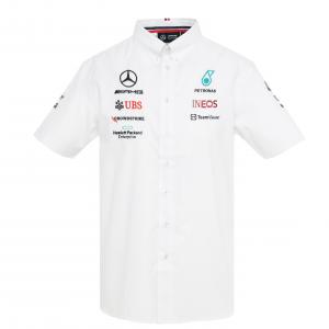 Customized Printing S-XL F1 Racing Shirt with Embroidered Logo and Breathable Fabric