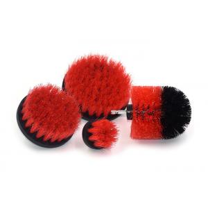 China Electric Drill Cleaning Brush / Drill Power Scrubber Nylon Filament Brush Set supplier