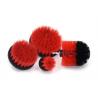 Electric Drill Cleaning Brush / Drill Power Scrubber Nylon Filament Brush Set