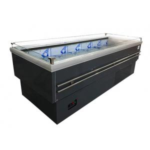 Large Cooling Equipment Commercial Display Island Freezer Open Top For Store