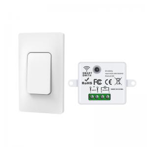 433Mhz Self Powered Wireless Switch Remote Light Switch Waterproof Wall Panel