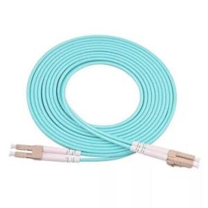 China Revestimento frente e verso do cabo de remendo LSZH do LC LC OM3 para Gigabit Ethernet supplier
