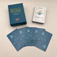 China Case Packing 63x88mm Bridge Playing Cards Party Games For Adults on sale
