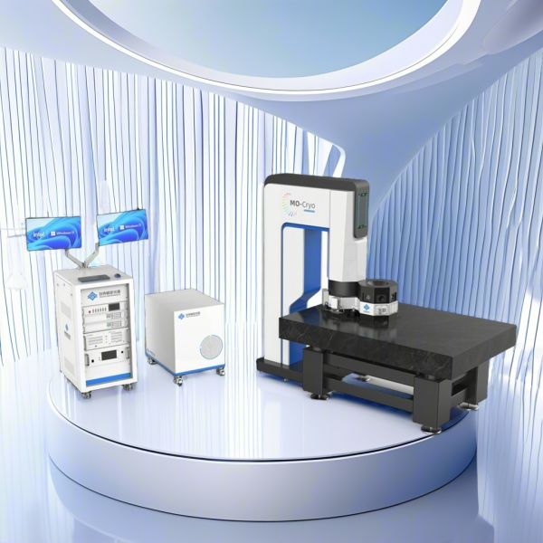 High-Field Superconducting Cryostat – Multi-Directional Optics For Fast Low-Temp Tests
