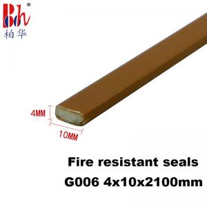 CE Certificated Fire Resistant Seals PVC Shell Sodium Silicate Filling