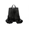 China Durable Large Space Black Color Womens Backpack Bags With Drawstring Closure wholesale