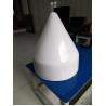 High-density White Heavy-duty PE Fiberglass Sea Dock Piling Caps Pile Cap