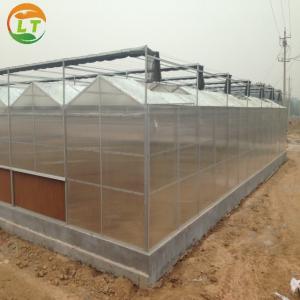 China 2021 Multi-Span Polycarbonate Invernadero Garden Greenhouse for Agriculture Industry supplier