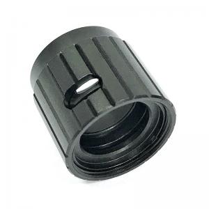 OEM Black Anodized CNC Milling Camera Lens Parts