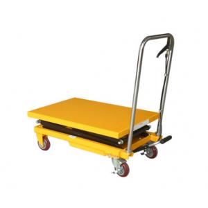 High Performance  350Kg  770Lb Manual Scissor Lift Table With Caster