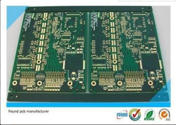 Green Heavy Copper PCB Double Layer High Frquency 100% Electrical Test