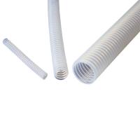 China Soft Flexible PTFE Tube Pump Tubing Fitting Extruded Graphite Filled Corrugated Pipe on sale