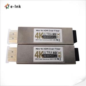 China Mini 4K HDMI Optical Transceiver  Supports 300m Range Zero Latency HDCP 1.2 supplier
