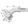 Metric Female 24 Degrees Cone O-Ring L.T Hydraulic Fitting Fast and Easy Installation
