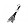 2018 Short Length Micro Usb to 8 Pin Usb Charger Cable For Galaxy S9 iPhone