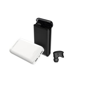 2019  unique design TWS earbuds with 10000mAh charging box power bank,TWS earbuds with power bank function