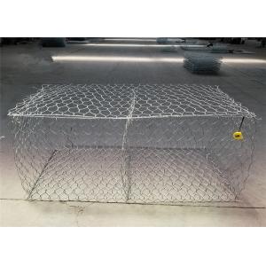China 2.2mm 60x80mm Gabion Wire Mesh For River Bank Gabion Wall supplier