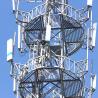 China 15m GSM Lattice Steel Tower Q355b Antenna Hot Dip Galvanized wholesale