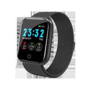 China Fashionable Fitness Tracker Smart Watch High Definition Black / Pink Color supplier