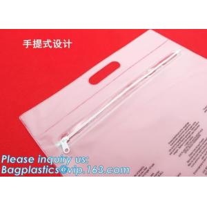 China B6 A5 B5 A4 transparent zipper closure document file folder bags file bag,Promotional Portable Custom Zipper Clear Pvc W supplier