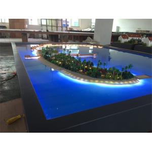 China A casa de campo diminuta 3D modela a técnica feito a mão refinada com sistema de iluminação supplier