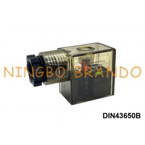 China DIN 43650 Form B MPM Solenoid Valve Coil Connector IP65 DIN 43650B supplier