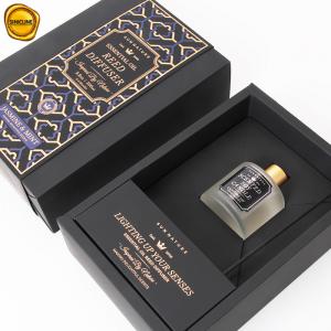 China Luxury Branded Premium Custom Handmade Rigid Cardboard Cosmetic Gift Unique Perfume Packaging Box supplier