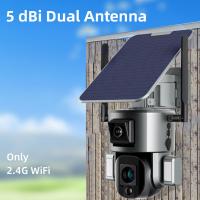 China IP65 Wireless Solar Wifi Security Camera 10X Optical Zoom Human Tracking on sale