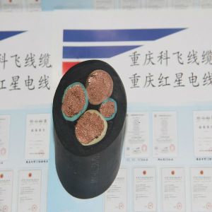 China Custom Size Weather Resistant Rubber Flex Cable With Stranded Copper Core wholesale