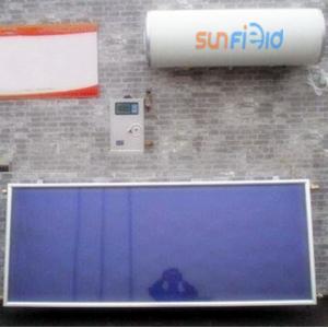 China フラット パネルの太陽給湯装置に塗る青いクロム supplier